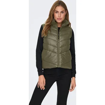 Dámská vesta Vesta JDY Khaki 2095206 XXL