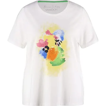 Dámské tričko Tričko SAMOON Weiß 204660 46