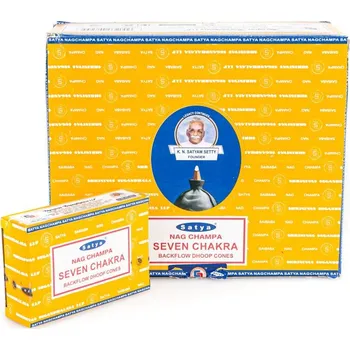 Čajovna Vonné františky Satya Seven Chakra Backflow