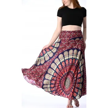 Dámská sukně Sukně dlouhá, v přední části široký pas 10992