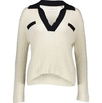 Dámský svetr Gant Creme 9011119 L