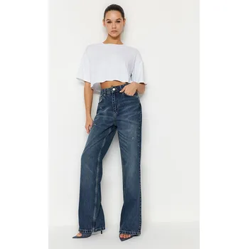 Dámské džíny Džíny trendyol Blau 9194733 38