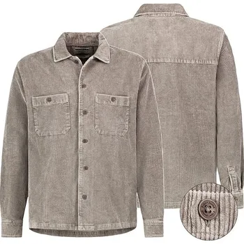 Pánská košile Košile Eight2Nine Taupe 612623 S