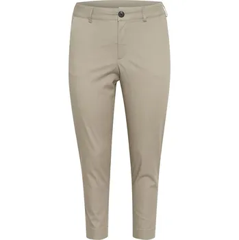 Dámské kalhoty KAFFE curve Beige 4456847 50