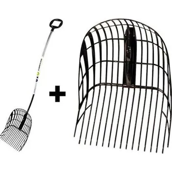 Čištění pro koně SVERIGE GREPEN™ - 2x Místovací vidle + násada