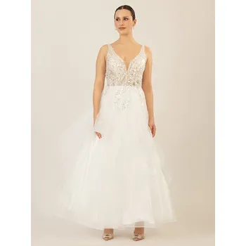 Dámské šaty Šaty APART Weiß 560544 38