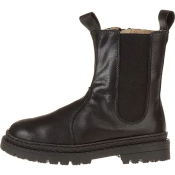 Dívčí kozačky Boty lamino Schwarz 708380 34