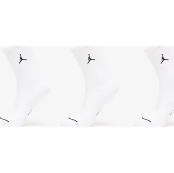 Pánské ponožky Ponožky Jordan Everyday Crew Socks 3-Pack White/ Black M