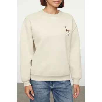 Dámská mikina Mikina trendyol Beige 1010398 M