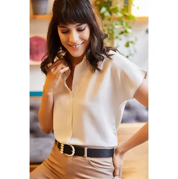 Dámské tričko Olalook Creme 999098 XL