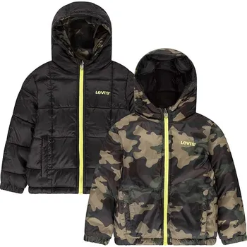 Chlapecká bunda Levi's Kids Khaki/ Schwarz 3687668 152