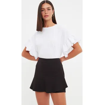 Dámské tričko Tričko trendyol Weiß 5229993 L