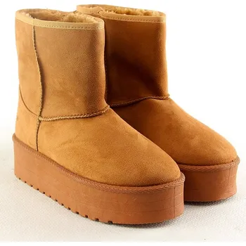 Dámské kozačky Boty C'M Hellbraun 3885538 38