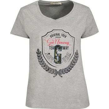 Dámské tričko Tričko Geographical Norway Grau 6022901 XXL
