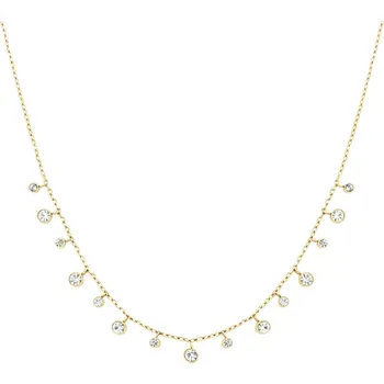 Šperk Rosefield Pozlacený dámský náhrdelník s krystaly Dangling JNDCG-J1017 + 2 měsíce na vrácení zboží