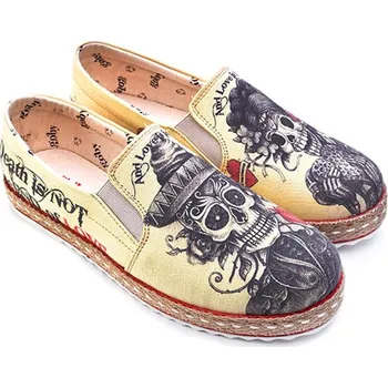 Dámské baleríny Goby Beige/ Dunkelblau 9716802 38