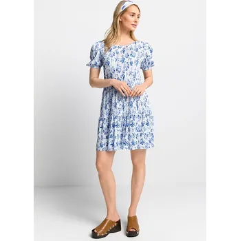 Dámské šaty Šaty Rich & Royal Weiß/ Blau 3477096 S