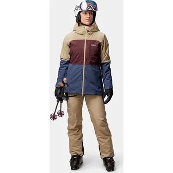 Dámské oblečení Bunda Halti Dunkelblau/ Braun/ Hellbraun 587041 38