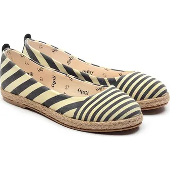 Dámské baleríny Goby Beige/ Schwarz 672517 40