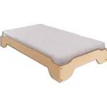 Stohovatelná postel z masivu borovice LK138 - 90x200 cm