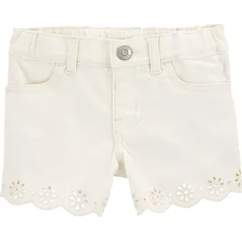 Dívčí kraťasy OshKosh Creme 6553027 92