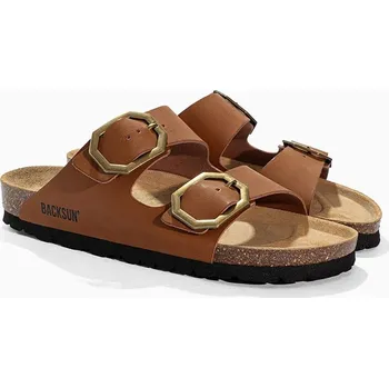 Dámské žabky BACKSUN Hellbraun 1420342 40