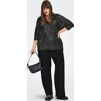 Oblečení a móda ONLY Carmakoma Schwarz/ Silber 9901190 54