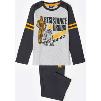 Chlapecké pyžamo Star Wars Anthrazit/ Hellgrau 4863011 164