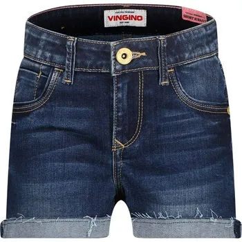 Dívčí kraťasy Vingino Dunkelblau 6391385 158