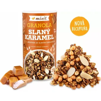 Granola slaný karamel 550g