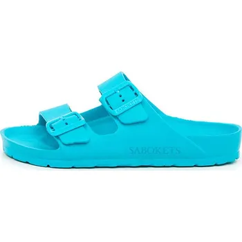 Dámské žabky SABOKETS Hellblau 7854862 40