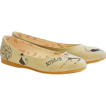 Dámské baleríny Goby Beige 677389 38