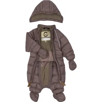 Kojenecká kombinéza MIKK-LINE Dětská zimní kombinéza - fialová Sparrow- Velikost: 68 Fialová 68