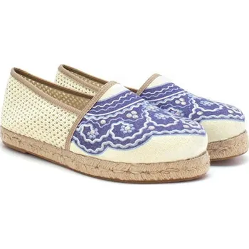 Dámské baleríny Calceo Creme/ Dunkelblau 2450526 42