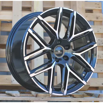 Disk Alu kola Racing Line HF736, 23x10.5 5x112 ET18, černá + leštění (zátěžová)