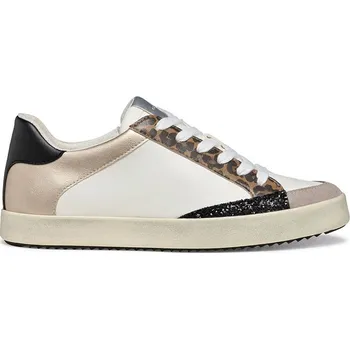 Dámská obuv Tenisky Geox Weiß/ Schwarz/ Gold 441694 36