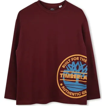 Chlapecké tričko Tričko Timberland Bordeaux 1506234 152