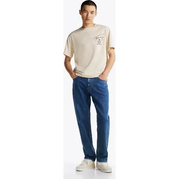 Pánské tričko Tričko TOMMY JEANS Beige 7759028 L