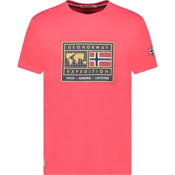 Pánské tričko Tričko Geographical Norway Rot 3971020 S
