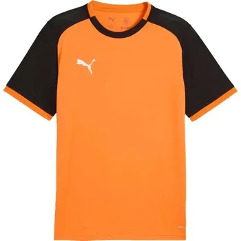 Chlapecké tričko Chlapecké sportovní triko Puma TEAMLIGA 26 MATCHDAY JERSEY JR 176 Oranžová, Černá, Bílá
