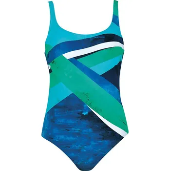 Dámské oblečení Plavky Naturana Grün/ Türkis/ Blau 4891743 36B-Cup