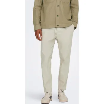 Pánské kalhoty Kalhoty ONLY & SONS Beige 3503444 M