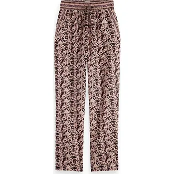 Dámské kalhoty Scotch & Soda Rosa/ Schwarz 2319937 XL