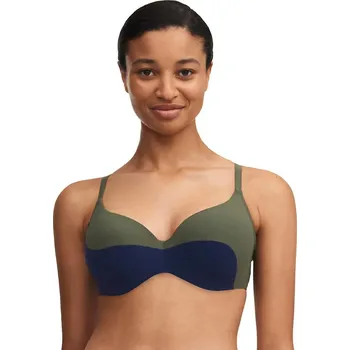 Dámské plavky Plavky Chantelle Dunkelblau/ Khaki 2956668 80F