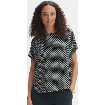 Dámské tričko OPUS Schwarz/ Hellgrau 5537793 M