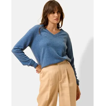 Dámský svetr Just Cashmere Blau 477269 XL