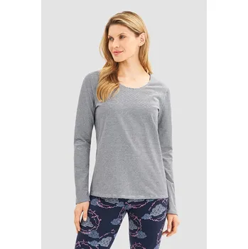 Dámské pyžamo Rösch Dunkelblau/ Weiß 1761024 50