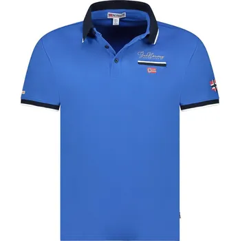 Pánské tričko Tričko Geographical Norway Blau 169634 S