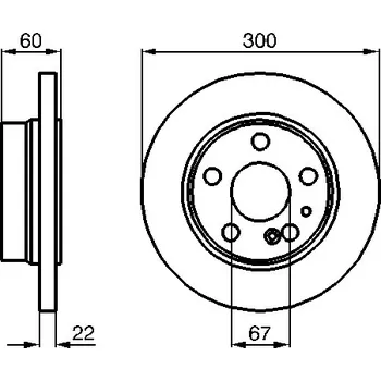 Brzdový kotouč Brzdový kotouč BOSCH 0 986 478 566