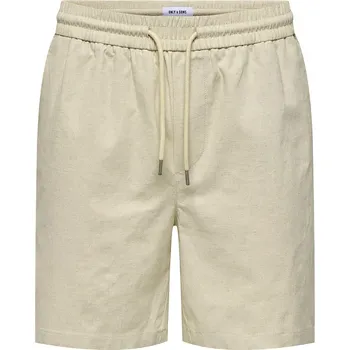Pánské kraťasy Kraťasy ONLY & SONS Beige 8091373 L